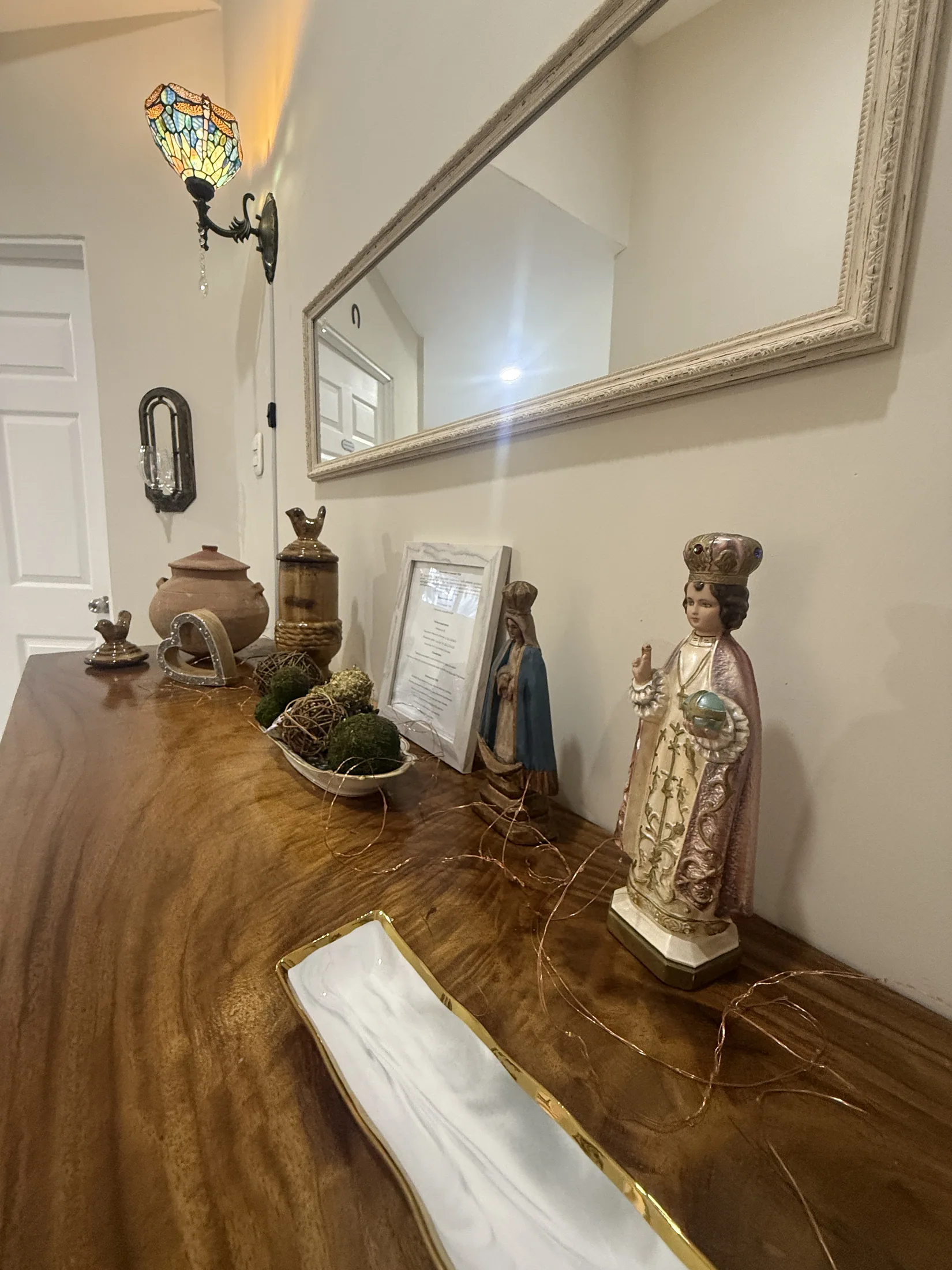 Bedroom hallway decor