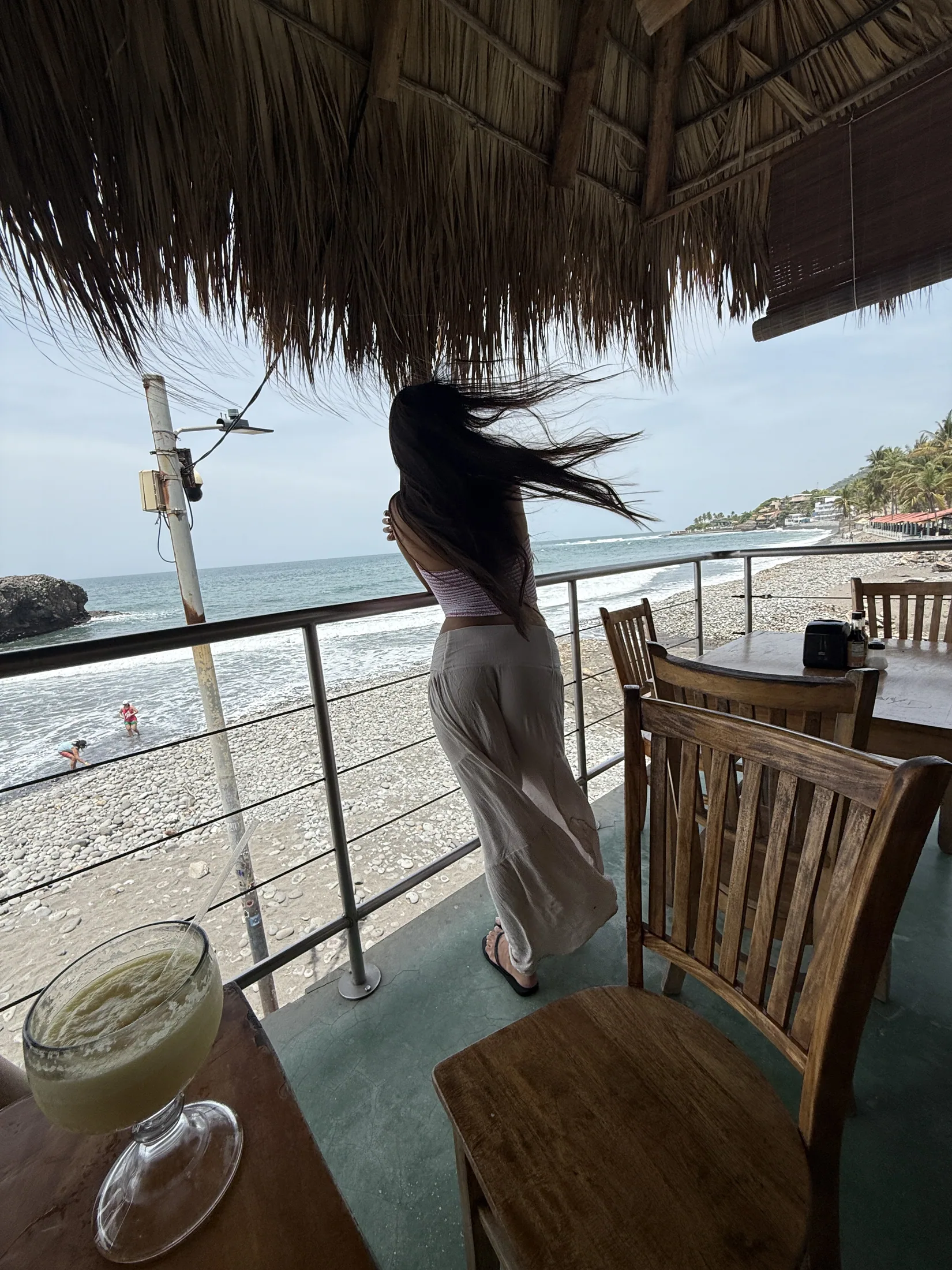 Playa El Palmarcito beachfront dining