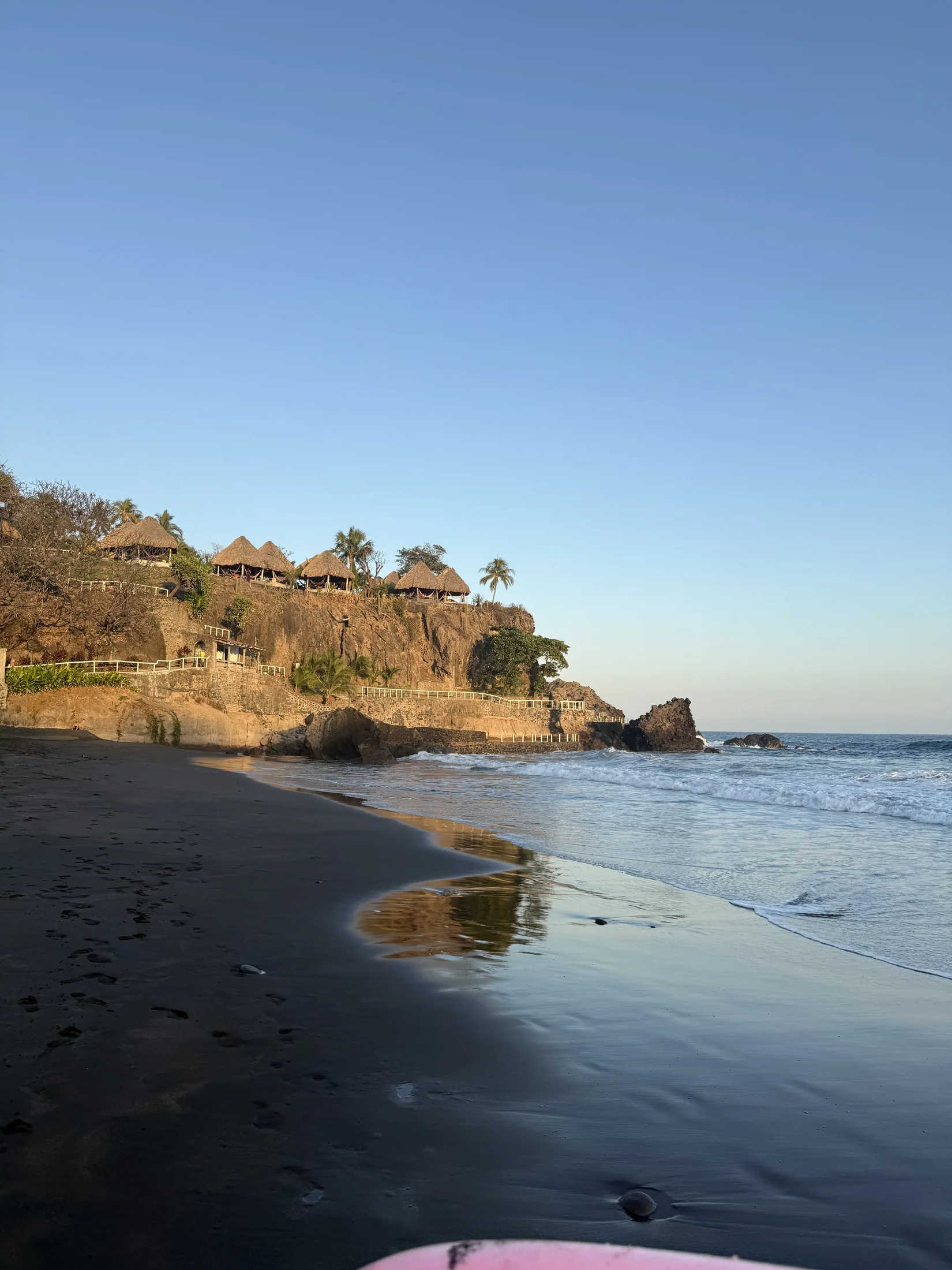 Playa El Palmarcito scenic coastline